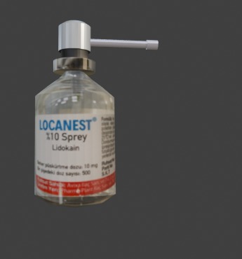 Lidocaine Spray