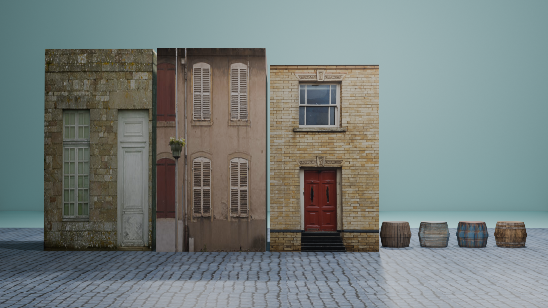3D Street Scene